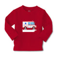 Baby Clothes Large Ambulance Car Auto Transportation Boy & Girl Clothes Cotton