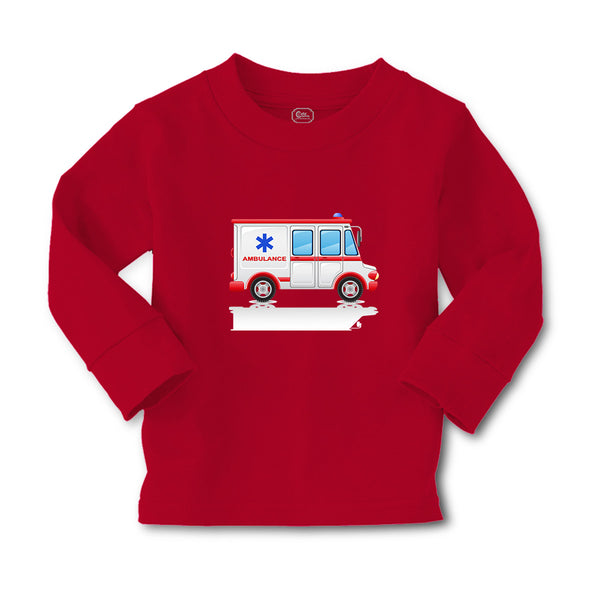Baby Clothes Large Ambulance Car Auto Transportation Boy & Girl Clothes Cotton - Cute Rascals