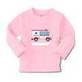 Baby Clothes Large Ambulance Car Auto Transportation Boy & Girl Clothes Cotton