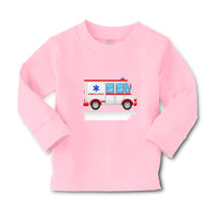 Baby Clothes Large Ambulance Car Auto Transportation Boy & Girl Clothes Cotton - Cute Rascals