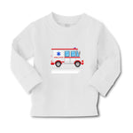 Baby Clothes Large Ambulance Car Auto Transportation Boy & Girl Clothes Cotton - Cute Rascals