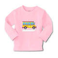 Baby Clothes Yellow Bus Boy & Girl Clothes Cotton