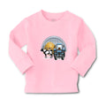 Baby Clothes Tractor in Farm Cow Boy & Girl Clothes Cotton