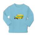 Baby Clothes School Bus Smiling Boy & Girl Clothes Cotton