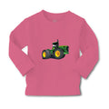 Baby Clothes Tractor Agricultural with Large Wheels Boy & Girl Clothes Cotton