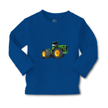 Baby Clothes Tractor Agricultural with Large Wheels Boy & Girl Clothes Cotton
