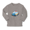 Baby Clothes Police Car Little Car Auto Transportation Boy & Girl Clothes Cotton