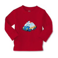 Baby Clothes Police Car Little Car Auto Transportation Boy & Girl Clothes Cotton - Cute Rascals