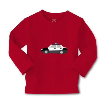 Baby Clothes Police Car Auto Car Auto Transportation Boy & Girl Clothes Cotton