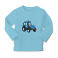 Baby Clothes Tractor Rural Blue Car Auto Boy & Girl Clothes Cotton