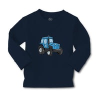 Baby Clothes Tractor Rural Blue Car Auto Boy & Girl Clothes Cotton - Cute Rascals