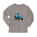 Baby Clothes Tractor Rural Blue Car Auto Boy & Girl Clothes Cotton