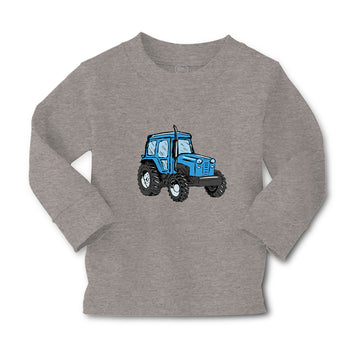 Baby Clothes Tractor Rural Blue Car Auto Boy & Girl Clothes Cotton