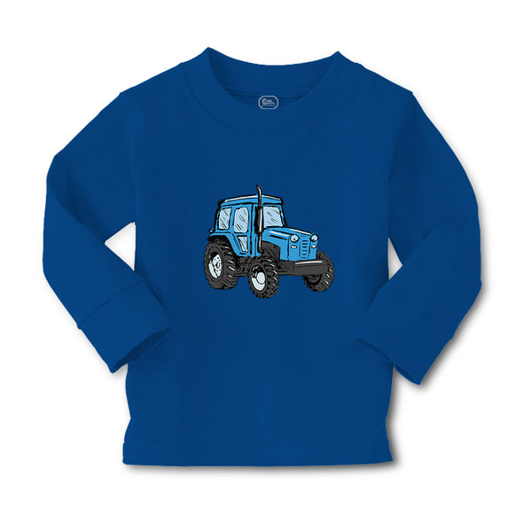 Baby Clothes Tractor Rural Blue Car Auto Boy & Girl Clothes Cotton - Cute Rascals