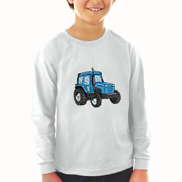 Baby Clothes Tractor Rural Blue Car Auto Boy & Girl Clothes Cotton - Cute Rascals