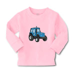 Baby Clothes Tractor Rural Blue Car Auto Boy & Girl Clothes Cotton - Cute Rascals