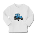Baby Clothes Tractor Rural Blue Car Auto Boy & Girl Clothes Cotton