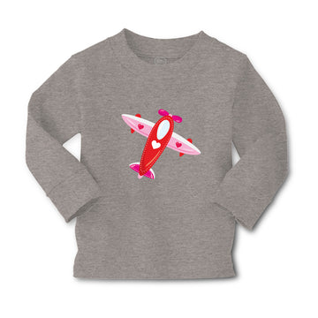 Baby Clothes Valentine Transport Airplane Pilot Airplane Flying Cotton