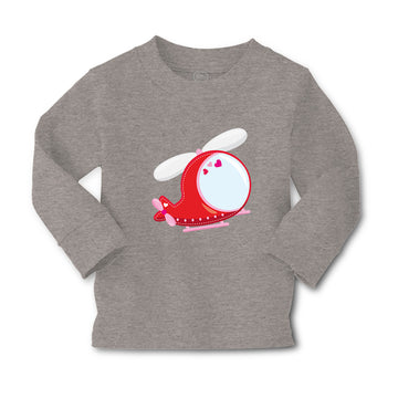 Baby Clothes Valentine Transport Helicopter Boy & Girl Clothes Cotton