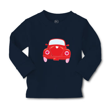 Baby Clothes Valentine Transport Red Car Auto Transportation Boy & Girl Clothes
