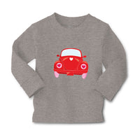 Baby Clothes Valentine Transport Red Car Auto Transportation Boy & Girl Clothes - Cute Rascals
