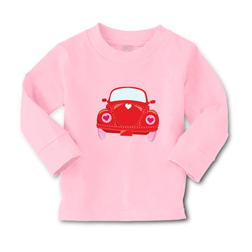 Baby Clothes Valentine Transport Red Car Auto Transportation Boy & Girl Clothes