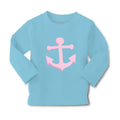 Baby Clothes Anchor Sailing Light Pink Boy & Girl Clothes Cotton