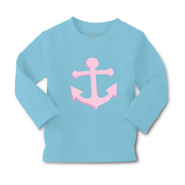 Baby Clothes Anchor Sailing Light Pink Boy & Girl Clothes Cotton - Cute Rascals