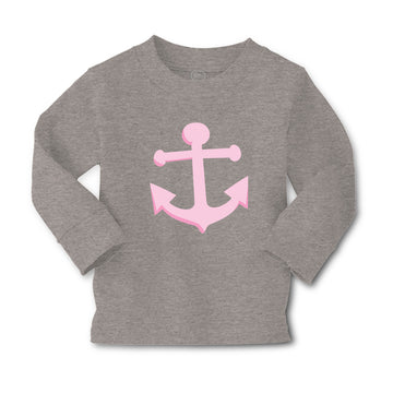 Baby Clothes Anchor Sailing Light Pink Boy & Girl Clothes Cotton