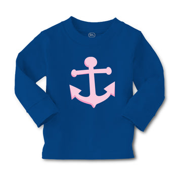 Baby Clothes Anchor Sailing Light Pink Boy & Girl Clothes Cotton