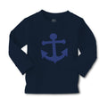 Baby Clothes Anchor Sailing Purple Boy & Girl Clothes Cotton