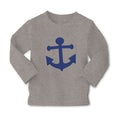 Baby Clothes Anchor Sailing Purple Boy & Girl Clothes Cotton