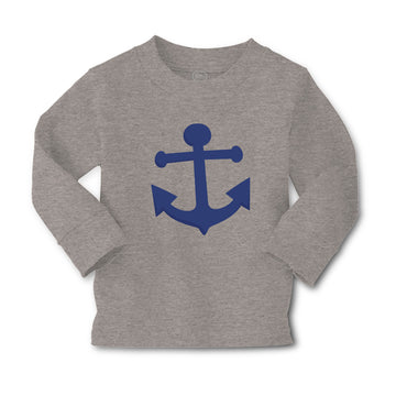 Baby Clothes Anchor Sailing Purple Boy & Girl Clothes Cotton