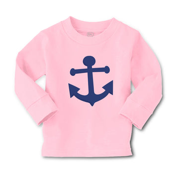 Baby Clothes Anchor Sailing Purple Boy & Girl Clothes Cotton