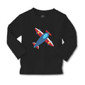 Baby Clothes Blue Airplane Pilot Airplane Flying Boy & Girl Clothes Cotton