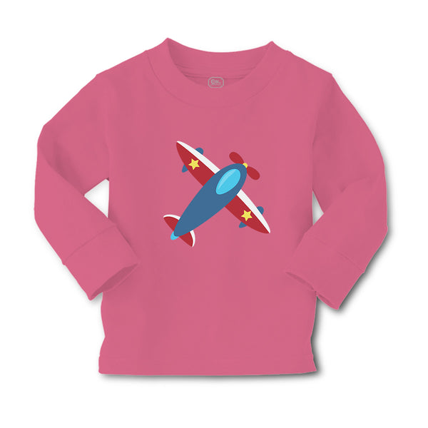 Baby Clothes Blue Airplane Pilot Airplane Flying Boy & Girl Clothes Cotton - Cute Rascals