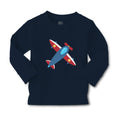Baby Clothes Blue Airplane Pilot Airplane Flying Boy & Girl Clothes Cotton