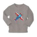 Baby Clothes Blue Airplane Pilot Airplane Flying Boy & Girl Clothes Cotton