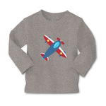 Baby Clothes Blue Airplane Pilot Airplane Flying Boy & Girl Clothes Cotton - Cute Rascals