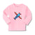 Baby Clothes Blue Airplane Pilot Airplane Flying Boy & Girl Clothes Cotton - Cute Rascals
