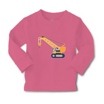 Baby Clothes Construction Toy Truck Crane Vehicle Boy & Girl Clothes Cotton