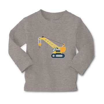 Baby Clothes Construction Toy Truck Crane Vehicle Boy & Girl Clothes Cotton