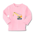 Baby Clothes Construction Toy Truck Crane Vehicle Boy & Girl Clothes Cotton