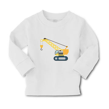 Baby Clothes Construction Toy Truck Crane Vehicle Boy & Girl Clothes Cotton