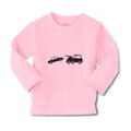 Baby Clothes Silhouette Towing Service Truck Boy & Girl Clothes Cotton