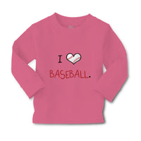 Baby Clothes Baseball Ball Heart Shape Love Baseball Ball Game Cotton - Cute Rascals