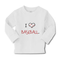 Baby Clothes Baseball Ball Heart Shape Love Baseball Ball Game Cotton - Cute Rascals