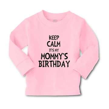 Baby Clothes Keep Calm It's Mommy's Birthday Boy & Girl Clothes Cotton