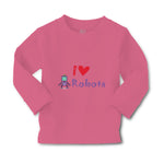 Baby Clothes I Heart Robot Robotics Engineering Robots Boy & Girl Clothes Cotton - Cute Rascals