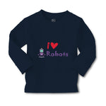 Baby Clothes I Heart Robot Robotics Engineering Robots Boy & Girl Clothes Cotton - Cute Rascals